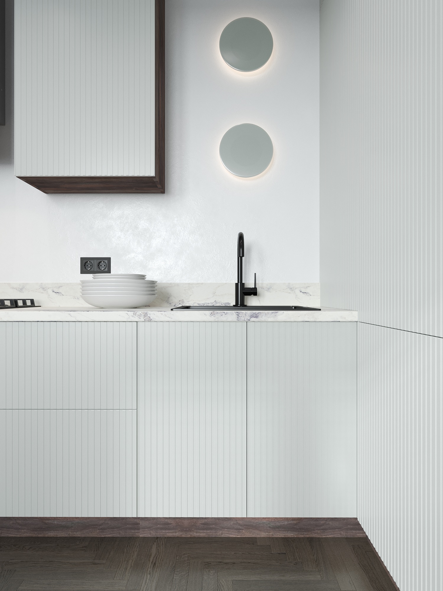 Кухня Сиэль Royal 2800*1800 French Grey МДФ угловая