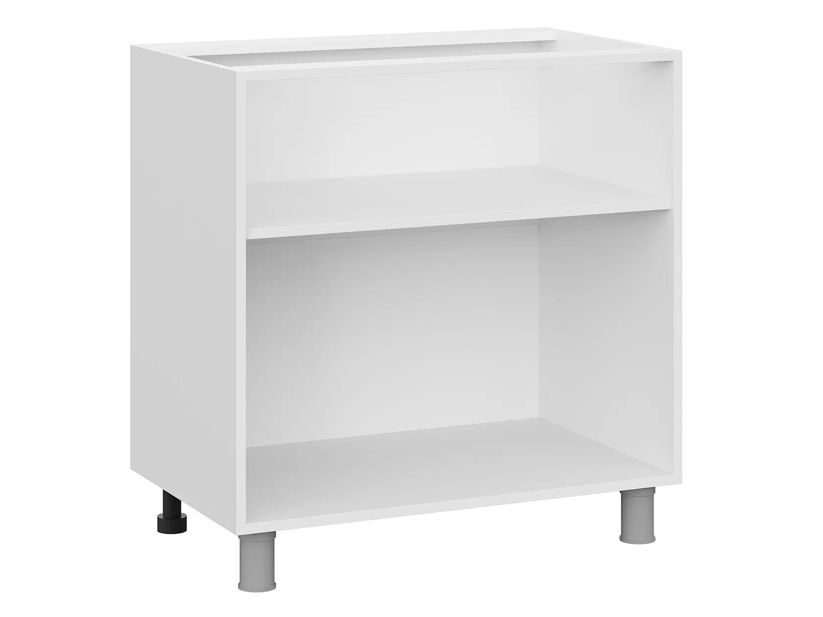 Кухонный гарнитур Прованс 220х160 см Белый / Белый текстурный